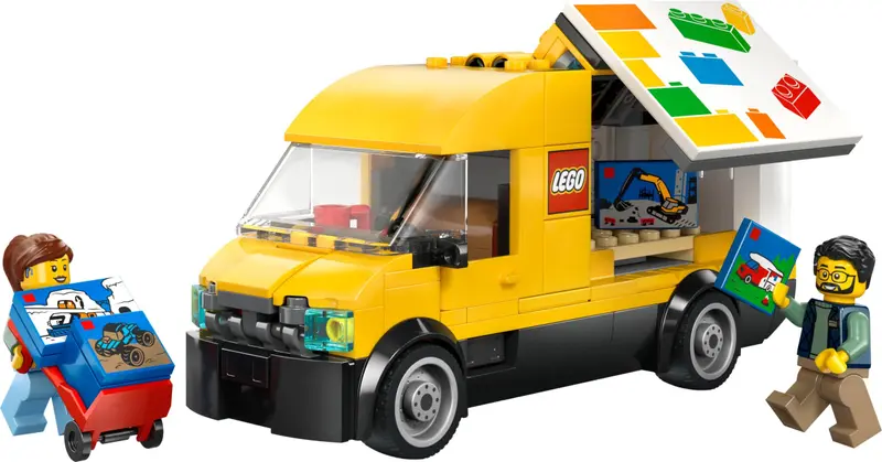 LEGO City 60500 The LEGO Van set