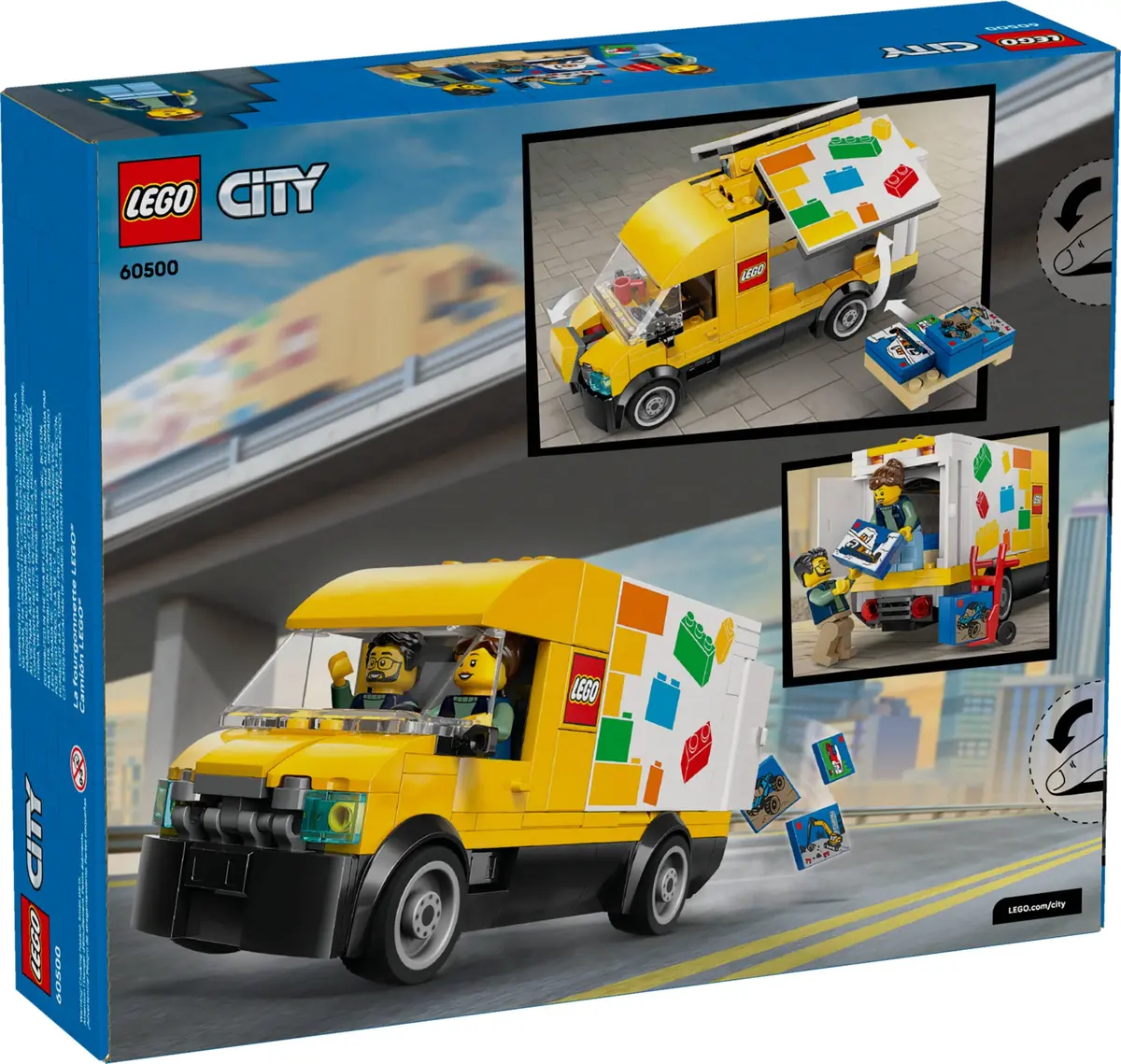 LEGO City 60500 The LEGO Van set, image 2