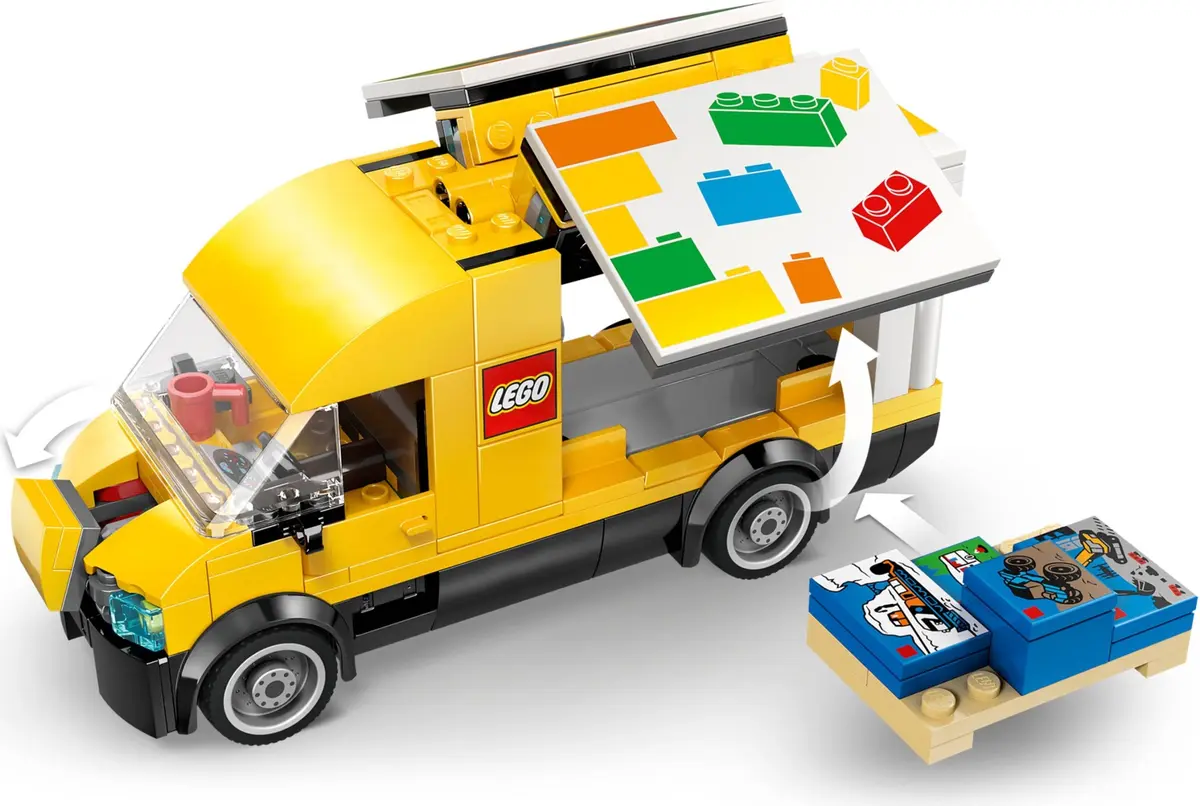 LEGO City 60500 The LEGO Van set, image 10
