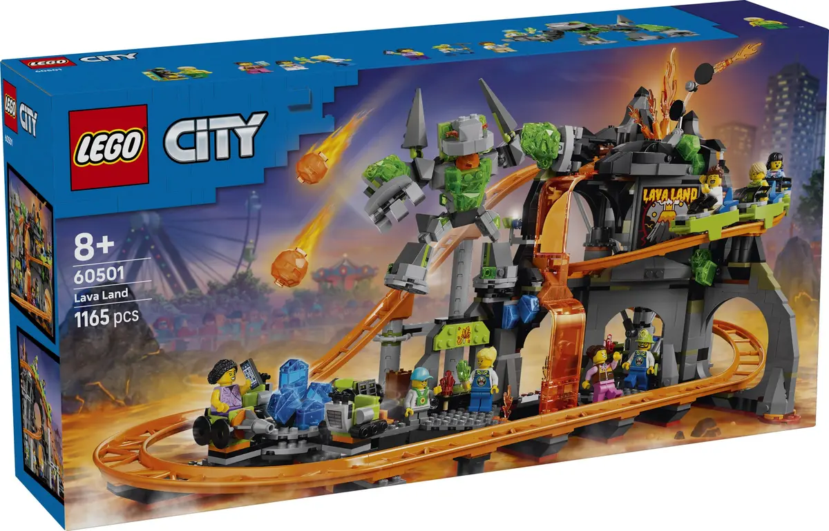 LEGO City 60501 Lava Land set, image 2