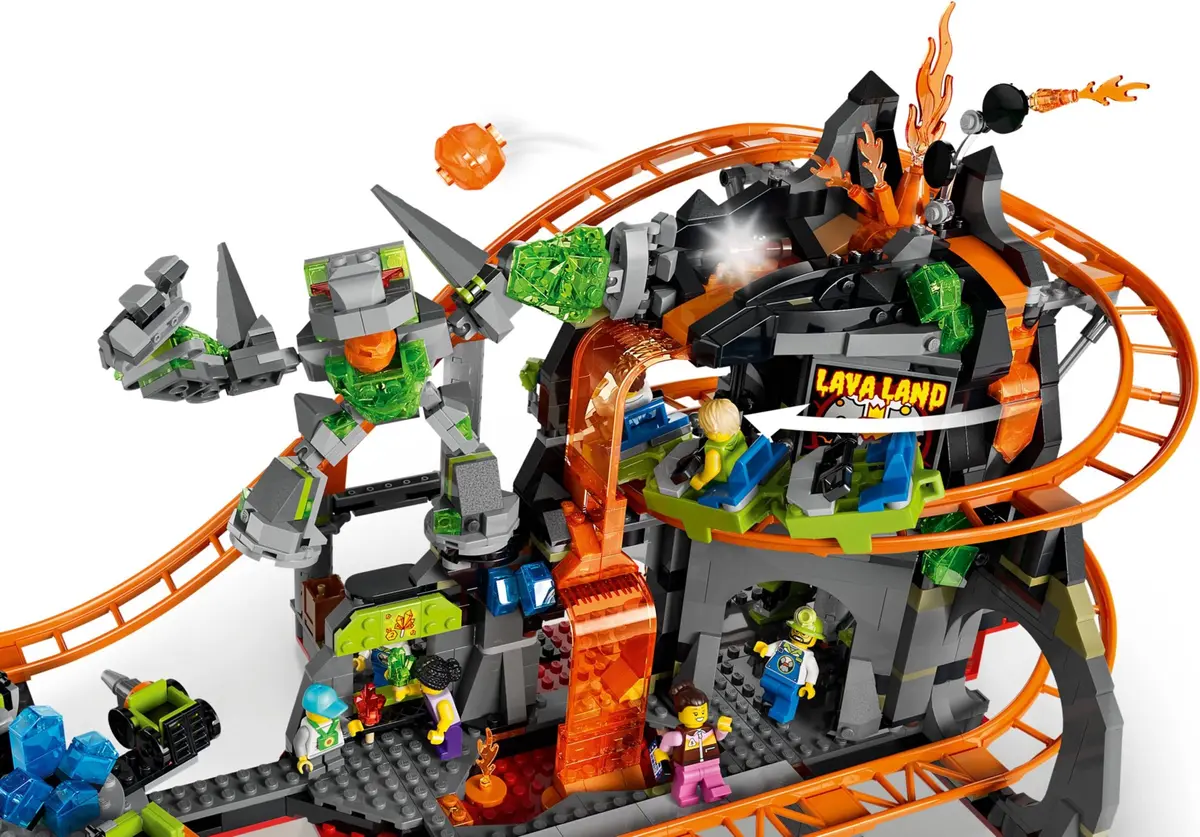 LEGO City 60501 Lava Land set, image 12