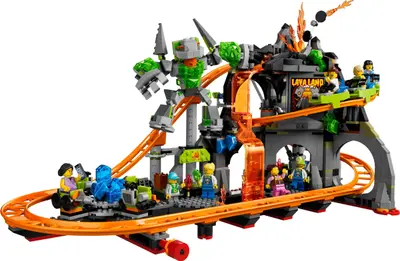 LEGO City 60501 Lava Land set