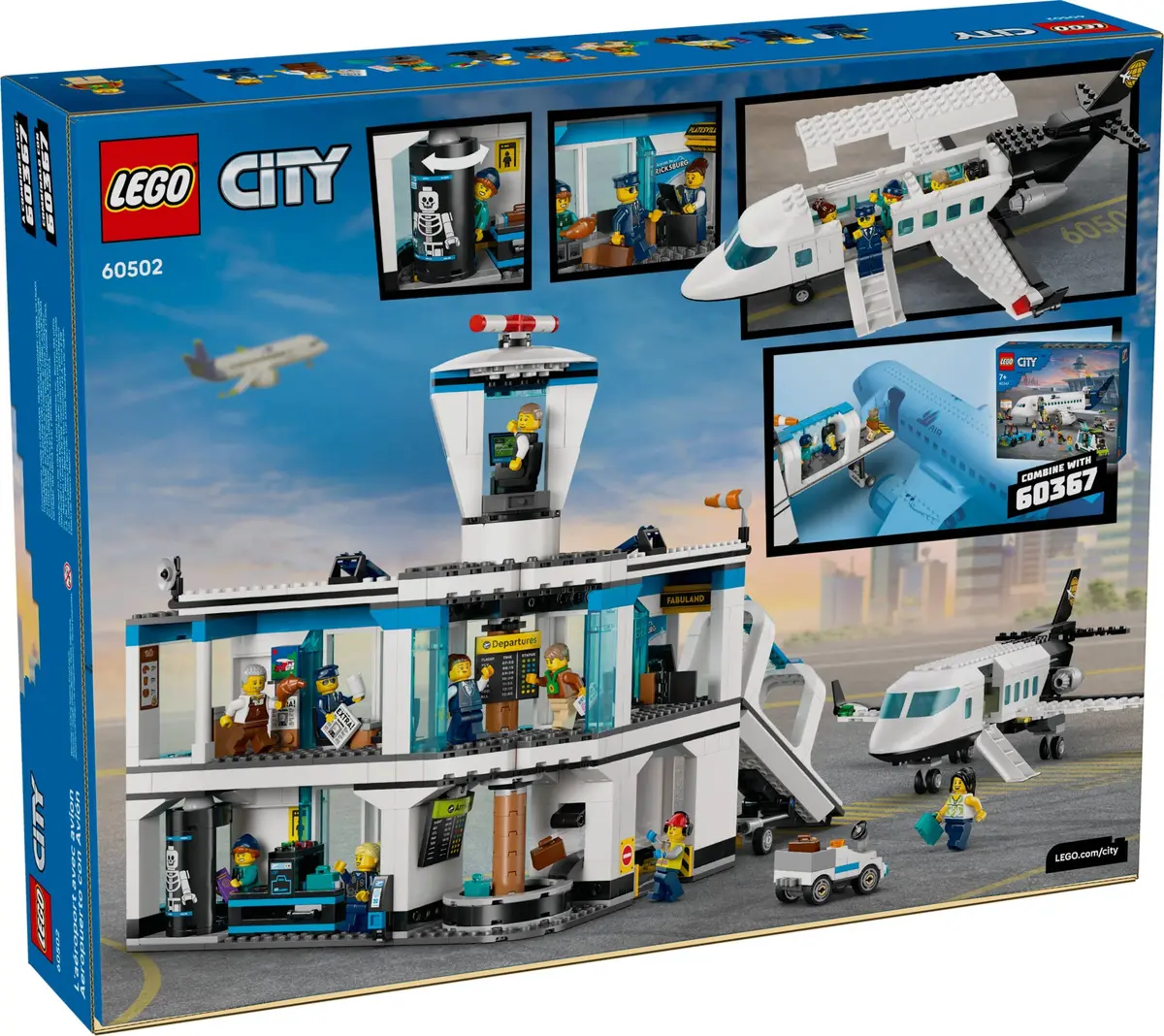 LEGO City 60502 Airport with Airplane set, image 3