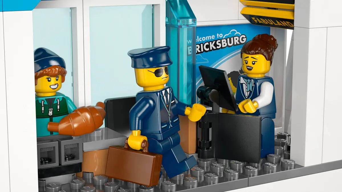 LEGO City 60502 Airport with Airplane set, image 12
