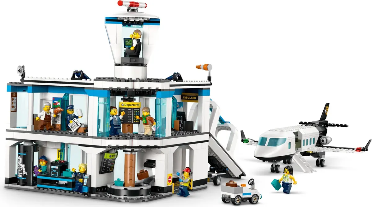 LEGO City 60502 Airport with Airplane set, image 10