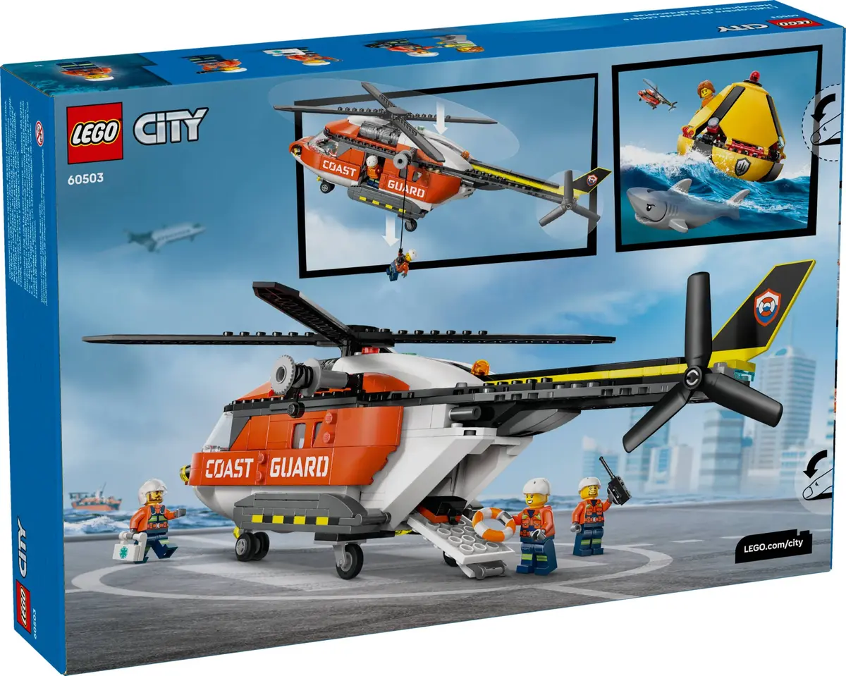 LEGO City 60503 Coast Guard Helicopter set, image 2