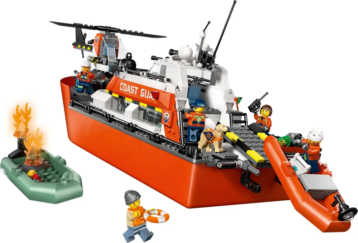 LEGO City 60504 Coast Guard Rescue Boat set, image 9