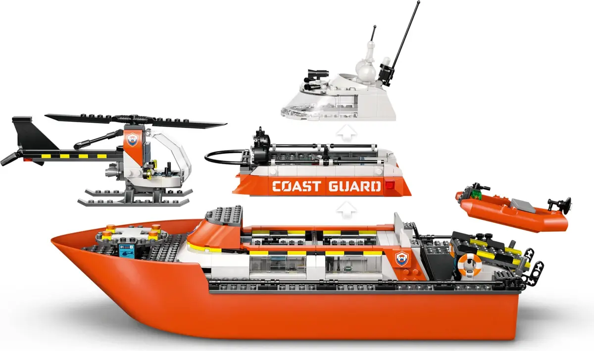 LEGO City 60504 Coast Guard Rescue Boat set, image 10
