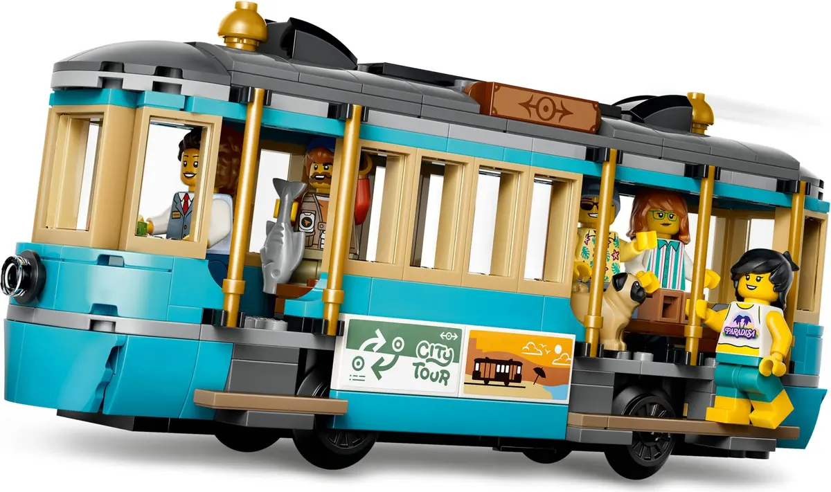 LEGO City 60506 Classic Beach Tram set, image 11