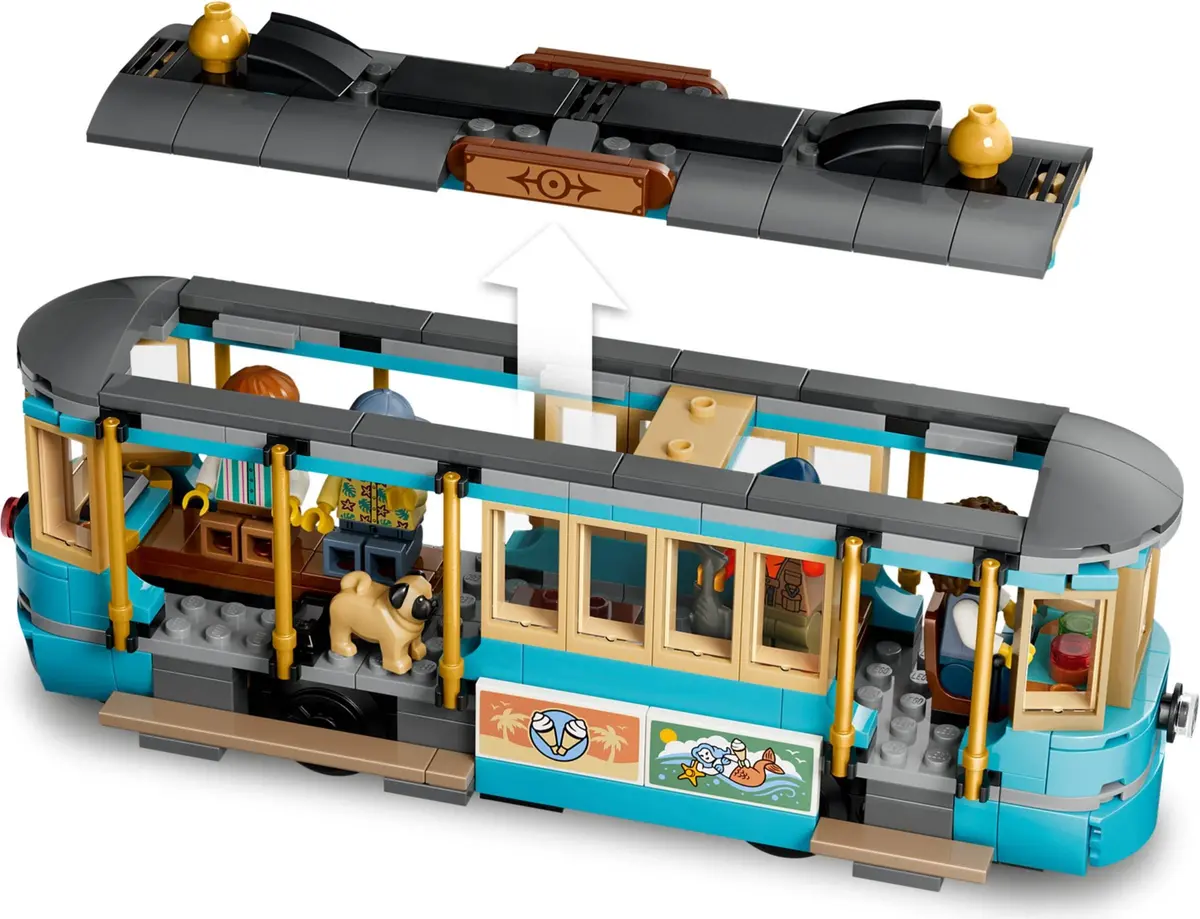 LEGO City 60506 Classic Beach Tram set, image 13