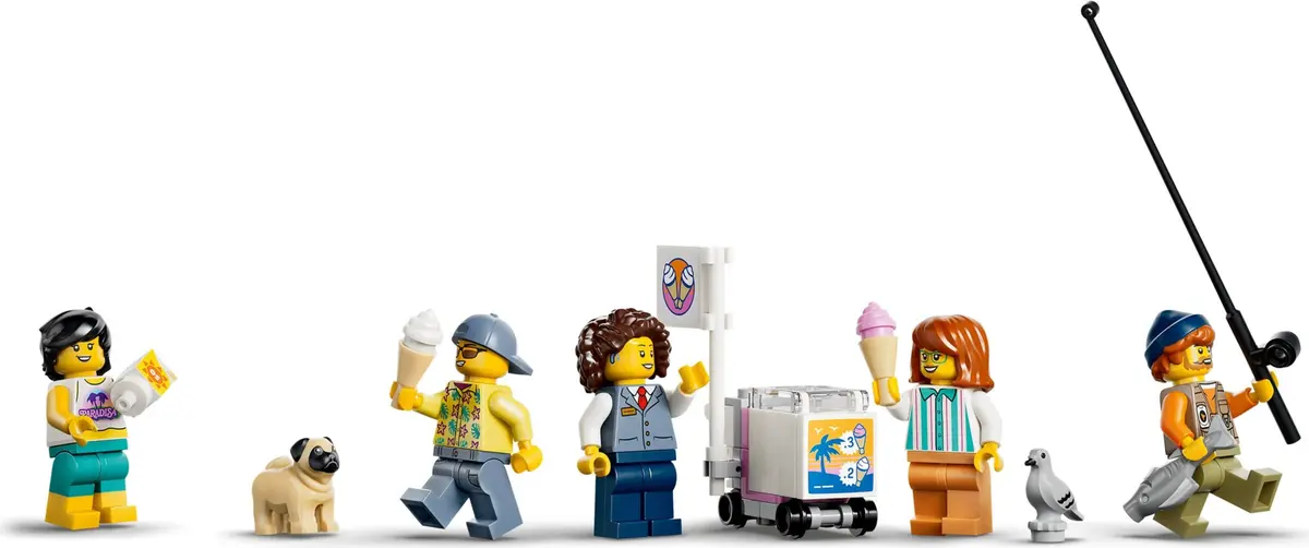 LEGO City 60506 Classic Beach Tram set, image 10
