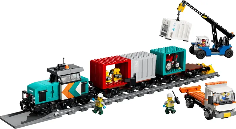 LEGO City 60509 Harbour Freight Train set