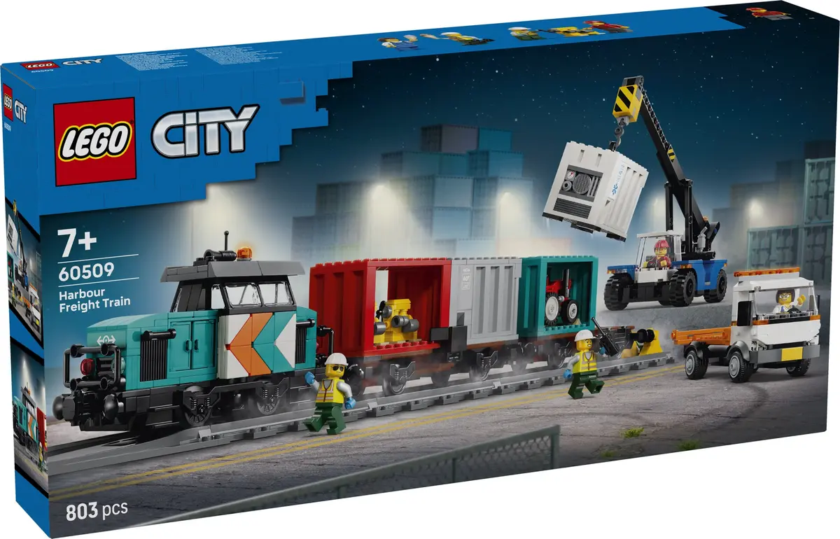 LEGO City 60509 Harbour Freight Train set, image 2
