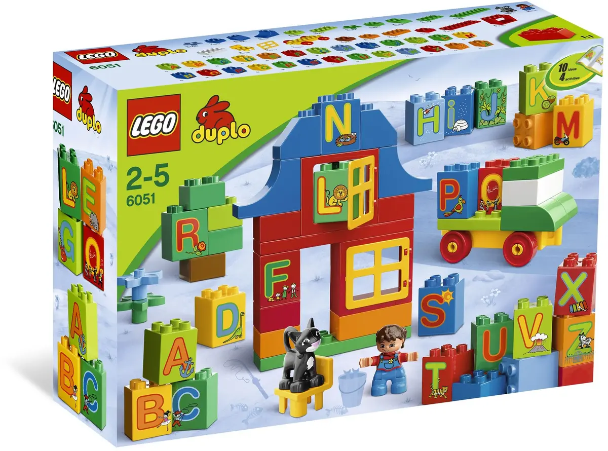 LEGO DUPLO 6051 Play with Letters Set set, image 8