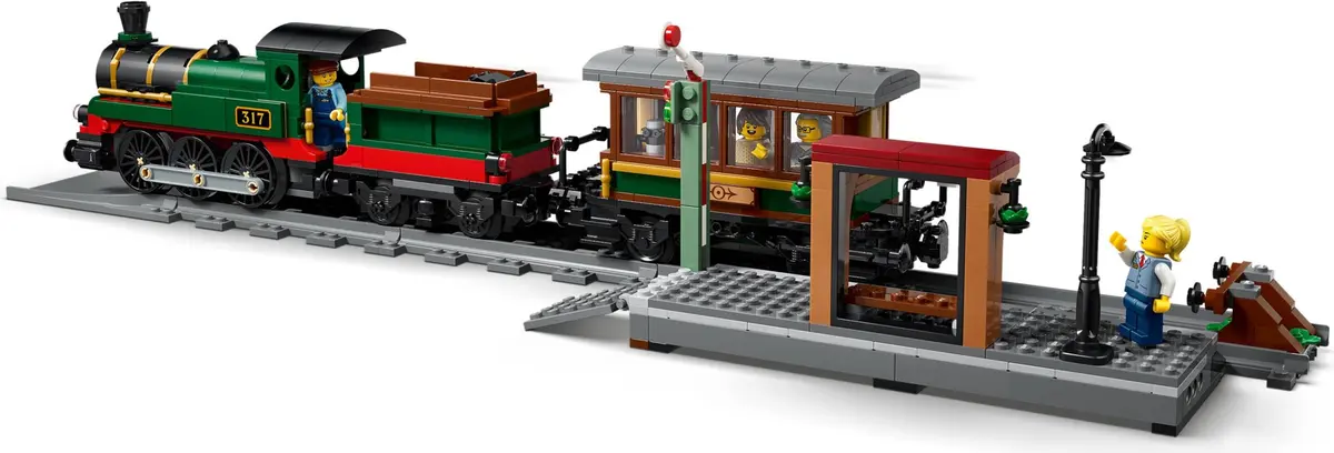 LEGO City 60511 Vintage Steam Train set, image 9