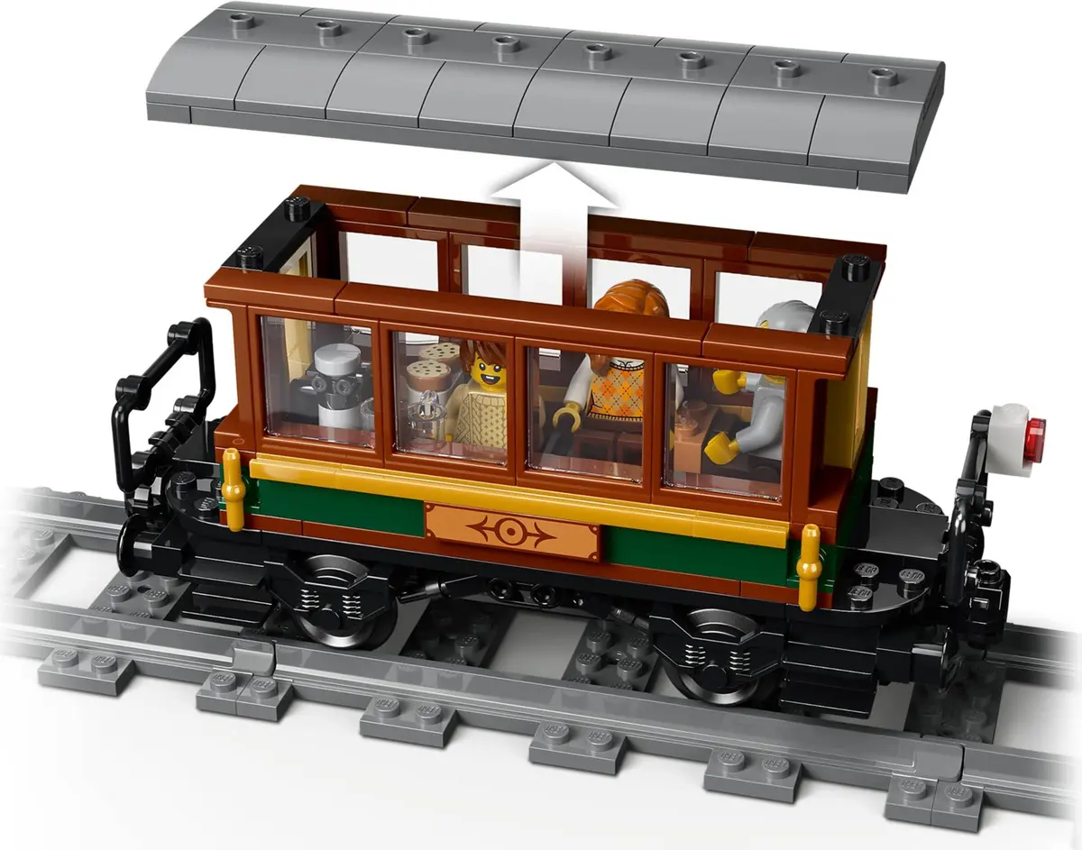 LEGO City 60511 Vintage Steam Train set, image 10