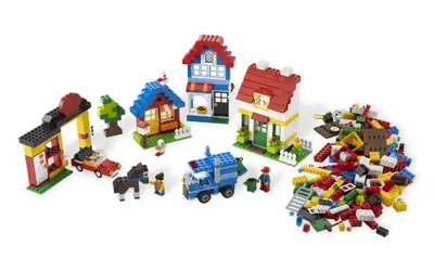 LEGO Bricks and More 6053 My First LEGO Town set, image 2