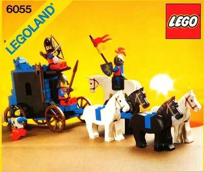 LEGO Castle 6055 Prisoner Convoy set
