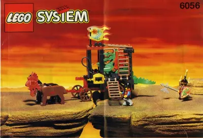 LEGO Castle 6056 Dragon Wagon set