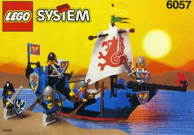 LEGO Castle 6057 Sea Serpent set