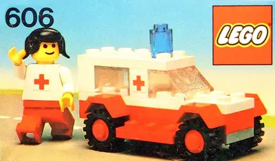 LEGO Town 606 Ambulance set