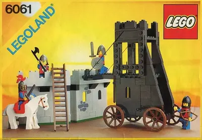 LEGO Castle 6061 Siege Tower set