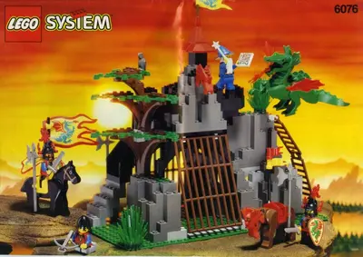 LEGO Castle 6076 Dark Dragon's Den set