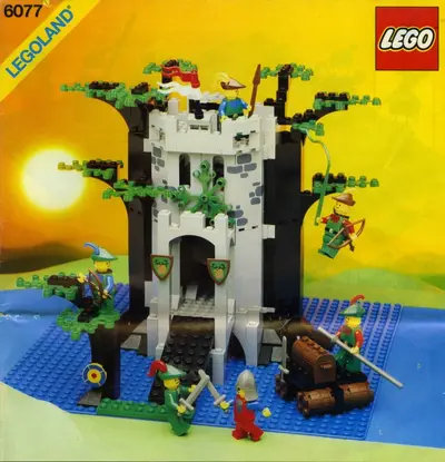 LEGO Castle 6077 Forestmen's River Fortress set