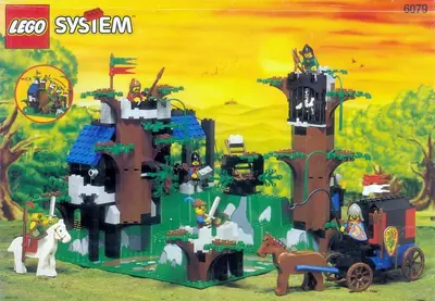 LEGO Castle 6079 Dark Forest Fortress set