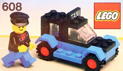 LEGO Town 608 Taxi set