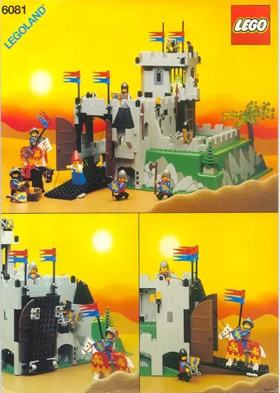 LEGO Castle 6081 King's Mountain Fortress set