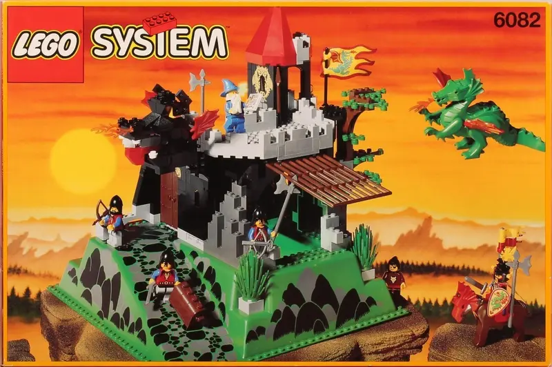 LEGO Castle 6082 Fire Breathing Fortress set