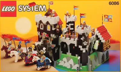LEGO Castle 6086 Black Knight's Castle set