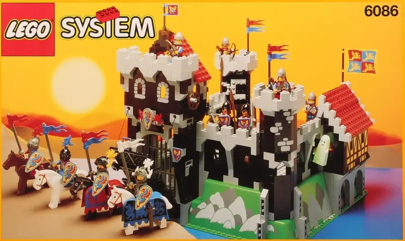 LEGO Castle 6086 Black Knight's Castle set