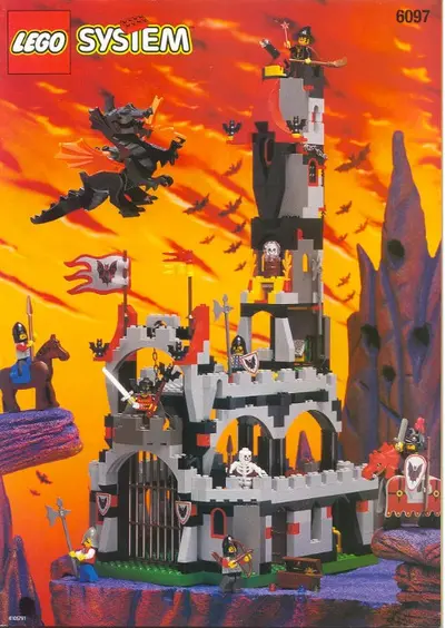 LEGO Castle 6097 Night Lord's Castle set