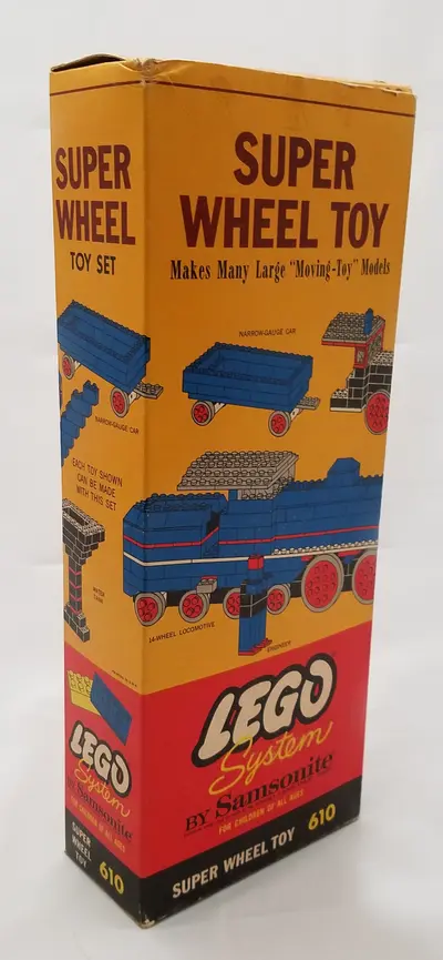 LEGO Samsonite 610 Super Wheel Toy Set (tall box version) set