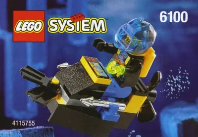 LEGO Aquazone 6100 Aqua Dart set
