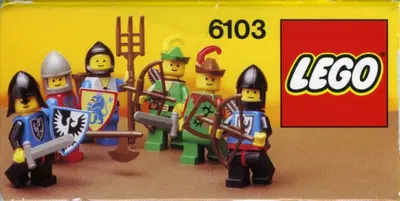LEGO Castle 6103 Castle Mini Figures set