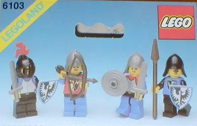 LEGO Castle 6103 Castle Figures set