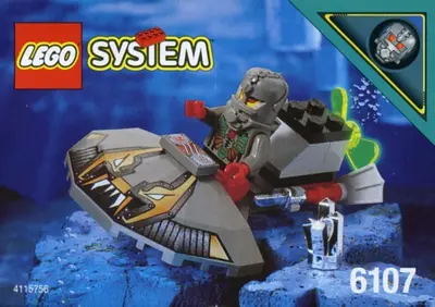LEGO Aquazone 6107 Recon Ray set