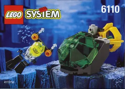 LEGO Aquazone 6110 Solo Sub set