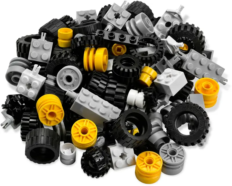 LEGO Bricks and More 6118 Wheels and Tyres set