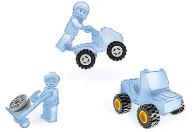 LEGO Bricks and More 6118 Wheels and Tyres set, image 4