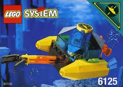 LEGO Aquazone 6125 Sea Sprint 9 set