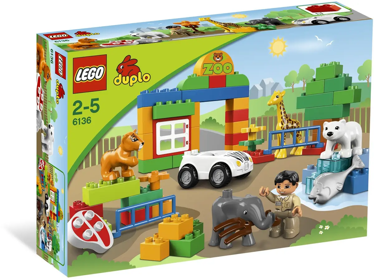 LEGO DUPLO 6136 My First Zoo set, image 8
