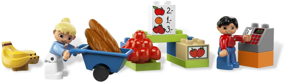 LEGO DUPLO 6137 My First LEGO DUPLO Supermarket set, image 12
