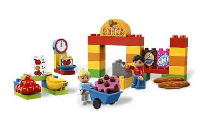 LEGO DUPLO 6137 My First LEGO DUPLO Supermarket set, image 2