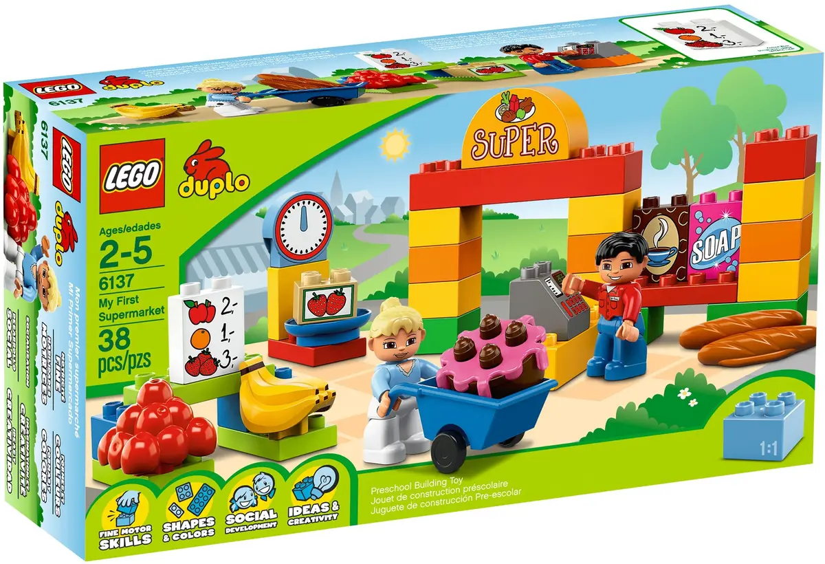 LEGO DUPLO 6137 My First LEGO DUPLO Supermarket set, image 8