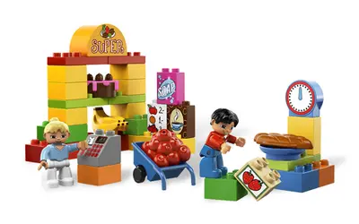 LEGO DUPLO 6137 My First LEGO DUPLO Supermarket set, image 4