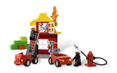 LEGO DUPLO 6138 My First Fire Station set, image 4